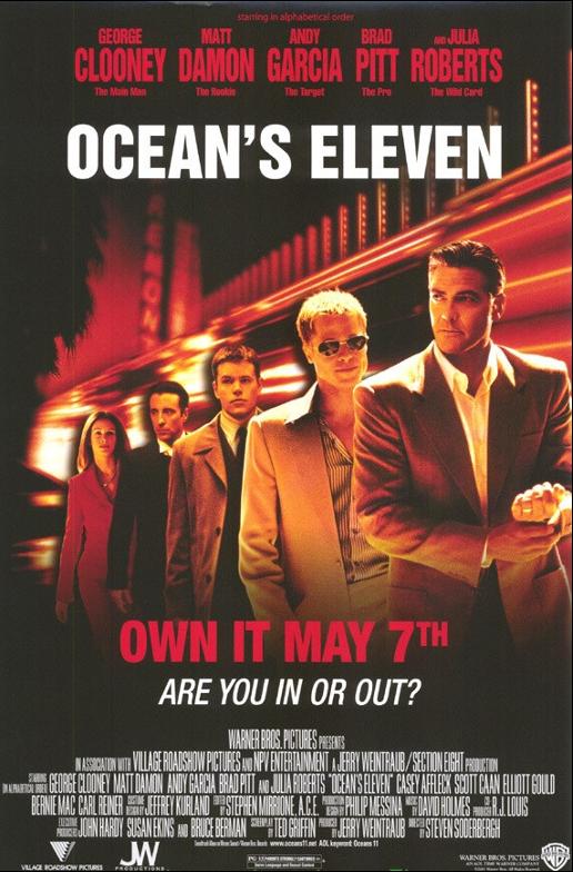 Ocean's Eleven film poster