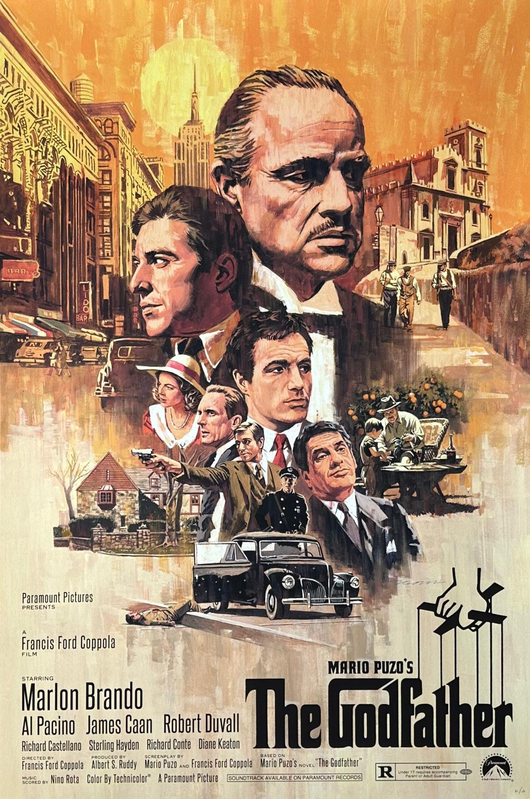 The Godfather film poster